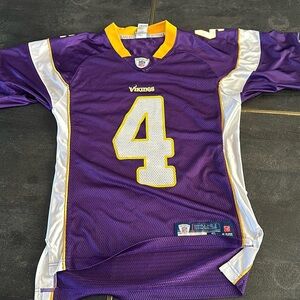 Size small FAVRE Vikings jersey